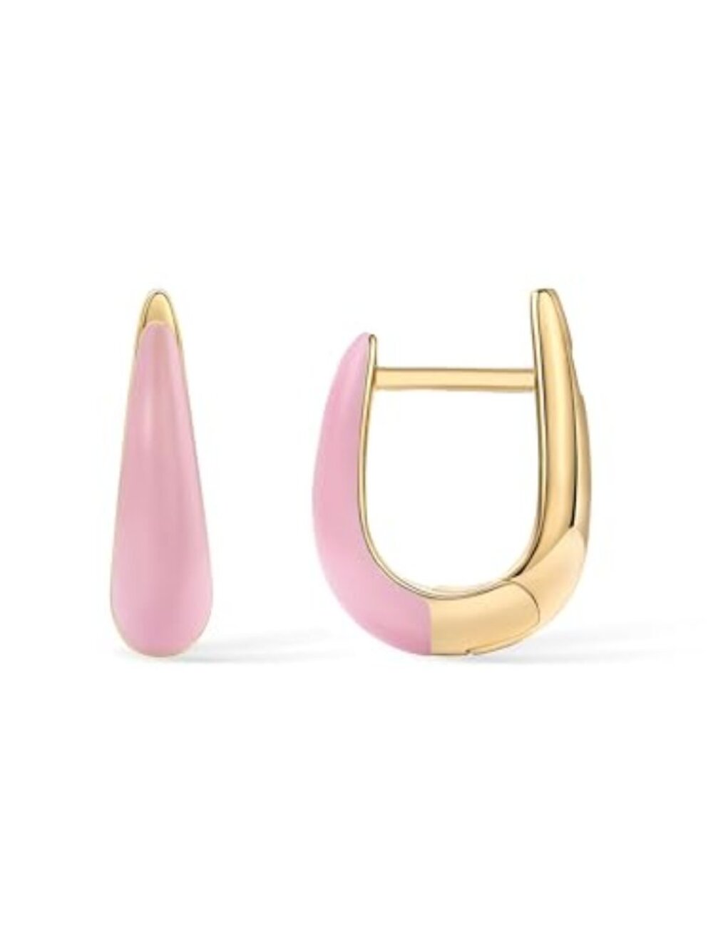 14K Gold Plated 925 Sterling Silver Post Earrings for Women